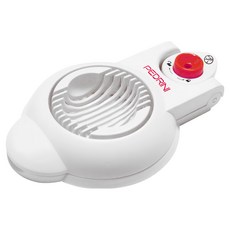 PEDRINI Gadget 水煮蛋蛋殼穿孔切片器 白色 快速切片 安全鎖設計 多功能用途, 1個