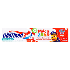 Odol-med3 MILCHZAHN ZAHNCREME 兒童乳齒牙膏, 50ml, 1條
