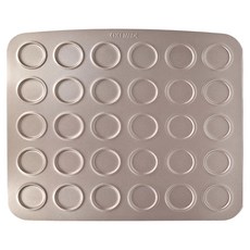 CHEFMADE 學廚 30連金色不粘馬卡龍曲奇烤盤, 1個