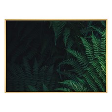 仲夏的交響曲I 木色 畫框, 42 x 59.4cm