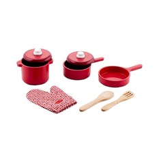 Melissa&Doug 瑪莉莎 玩食趣 鍋具組