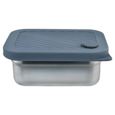 PLUS PERFECT 理想 金緻316不銹鋼可微波保鮮盒 2.8L, 1個, 1 個容器 + 1 個蓋子