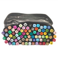 Picknew 雙頭油性麥克筆 Touch aodi, 80色, 1組