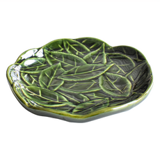 佐和陶瓷國際有限公司 椿葉織部5皿 日本製 90ml, 單一顏色, 1個