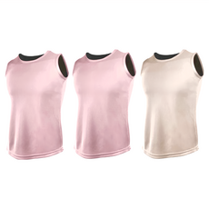 MI MI LEO 台灣製竹炭科技抑菌女背心3件組