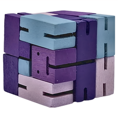 AREAWARE 積木變形機器人, 漸層紫色, 1個
