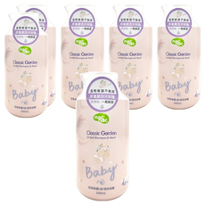 nac nac 花萃保濕2合1洗沐浴精, 500ml, 6瓶