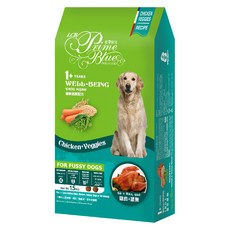 LCB 藍帶廚坊 健康挑嘴狗糧, 雞肉蔬果配方, 1.5kg, 1袋