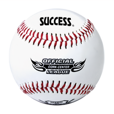 SUCCESS 成功 軟木硬式縫線棒球 直徑7.2cm 台灣製造 耐用度高 可吸收打擊衝擊力, 1個, S4101