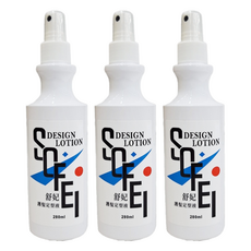 SOFEI 舒妃 護髮定型液 藍色, 280ml, 3瓶