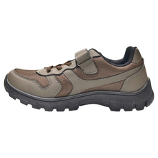 TEC ONE T型排壓氣墊休閒鞋 全大底車縫線, 26.5cm, 咖色