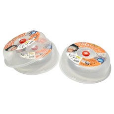 inomata 冷藏透氣微波蓋, 透明色, 3個