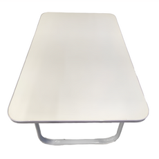 折疊電腦桌 平面無屜款, 60 x 40 x 28cm, 白色