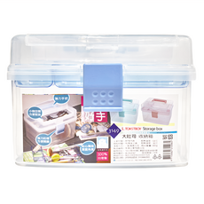 JUSKU 佳斯捷 大吐司收納箱, 顏色隨機, 1個