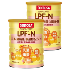 SENTOSA 三多 SENPOCOME 勝補康 LPF-N 低蛋白配方-N，適用於未洗腎之腎臟病患者, 825g, 2罐