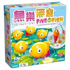 OOBA 魚樂無窮 Five Little Fish 兒童益智玩具, BW0315-C, 1盒