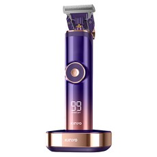 Kinyo 陶瓷強勁專業電剪 附充電底座 + 修剪梳 4個 + 充電線 + 清潔刷 + 潤滑油 245.5g, HC-6880