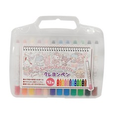 SANRIO 蠟筆 417720 3歲以上, 12色, 1盒