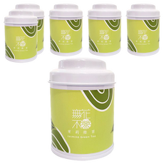 無藏茗茶 茉莉綠茶 三角茶包, 燻製烏龍, 芬芳茉莉香, 優雅茶罐設計, 3.2g, 3入, 6罐