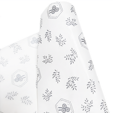 P01G 식품포장지 (300mm x 300mm), 회색, 1000장