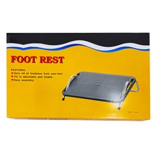 YADI 亞第 空間大師 人體工學腳踏板, 可調節傾斜度, 易於組裝, OA-LM07A, 1個