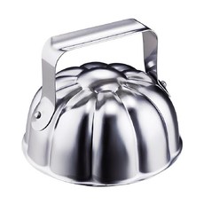 SALUS 佐藤金屬 不鏽鋼飯模 餐具 廚具 105 x 105 x 80mm, 花型, 1個