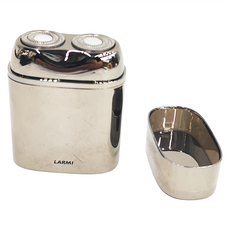 LARMi 樂米 MINI電動刮鬍刀, Type-C充電, 全身防水, 智能數顯, ZCB099, 灰色