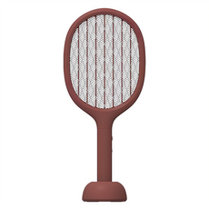 Solove 素樂 立式電蚊拍 P1, 多功能底座, 手動/智能滅蚊, 555 x 220 x 54mm, 火磚紅