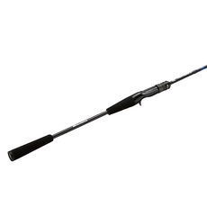 Abu Garcia 2024 SALTYFIGHTER X IKAMETAL 手持透抽竿 SXIC-652HS-SP 藍黑色, 195cm