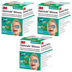 3M 矽膠護眼貼 未滅菌 5 x 6cm, 50片, 3盒