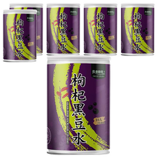 長青穀典 枸杞黑豆水 嚴選黑豆文火焙煎 優質枸杞肉質豐厚柔軟 三角立體茶包 簡單沖泡 (8公克 X 10包), 80g, 6罐