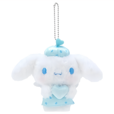 Cinnamoroll 大耳狗喜拿 可愛造型玩偶吊飾鑰匙圈 水藍 16 x 12cm 60g, 16cm, 大耳狗夢天使, 1個