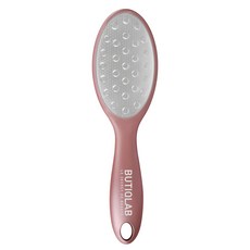 BUTIQLAB 金屬S曲面去角質腳皮銼刀, 穩定的握感, 舒適人體工學角度設計, 2IN1 實用設計, 1入, 1個