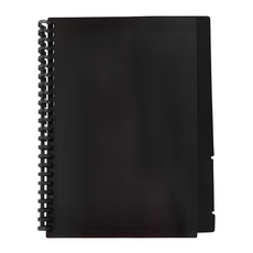 LIHIT LAB. 線圈筆記本 N7201-3 封面聚丙烯材質 波爾多黑, 1個