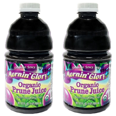 O'natural 歐納丘 Mornin’Glory 有機純黑棗汁, 富含膳食纖維, 無添加糖, 無防腐劑, 946ml, 2瓶