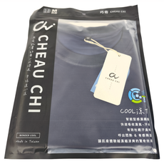 巧奇 CHEAU CHI 男款 COOL 素面短袖排汗休閒涼T上衣 - 台灣製