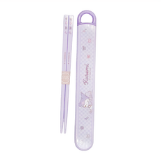 Skater 銀離子兒童筷子含收納盒 庫洛米, 1組