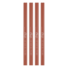 BBIA 魅雅 極細防水抗暈持久眼影眼線膠筆 多功能，顏色生動鮮明，初學者也能輕鬆描繪, 07 Rose Burn, 4支