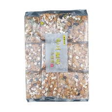 逢國食品 黃金口福 手工堅果沙琪瑪 蛋奶素 12入, 420g, 1袋