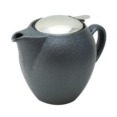 ZERO JAPAN 品味生活陶瓷不鏽鋼蓋壺, 580ml, 水晶銀, 1個