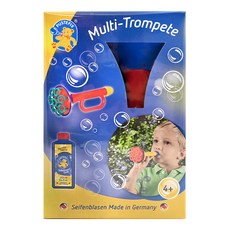 PUSTEFIX 魔法泡泡喇叭, 紅色 + 藍色 + 綠色, 1盒