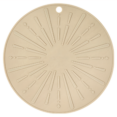 sillymann 100%鉑金矽膠IH爐保護防刮墊 23x23cm / φ230/65g, 可可灰, 1個