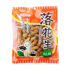 惠香 紅殼花生, 台灣製造, 自然香酥, 140g, 1包