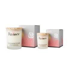 Rofancy 洛帆晞 手作香氛蠟燭2件組 台灣製, 215g, 1組, 山茶花 150g + 櫻花 65g