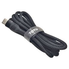 TOTU 拓途 征程系列 雙Type-C PD充電傳輸線 編織 1.5M, 黑色, 1條