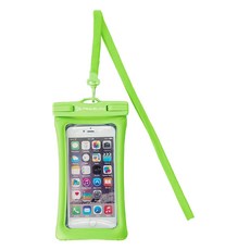 TRAVELON 漂浮觸控防水手機袋 防塵袋 收納袋 適用於6.8吋以下手機 靈敏觸控 拍照清晰, 綠色, 1個