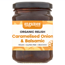 澳洲Ozganics 有機焦糖洋蔥薩米克調味料,250g,純素無麩質, 1罐