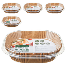 comet 無螢光方形氣炸鍋料理紙, 100個, 5盒