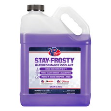 VP Racing FROSTY HI-PERFORMANCE COOLANT 水箱精, 減少引擎溫度高達14°F, 不適用, 1桶