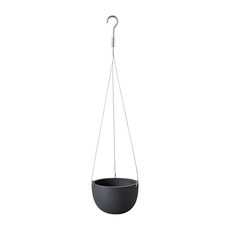 KINTO PLANT POT 盆栽吊籃, 黑色, 1個